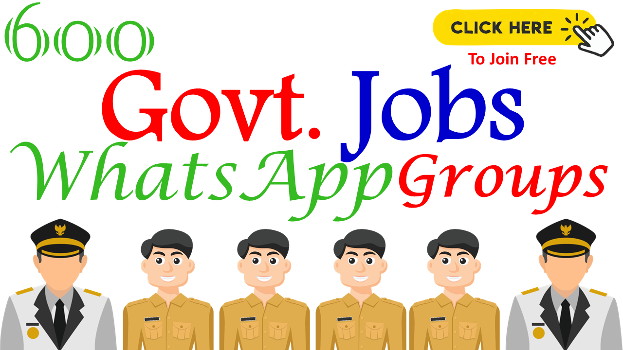 Government Job WhatsApp Group Links to Join Free