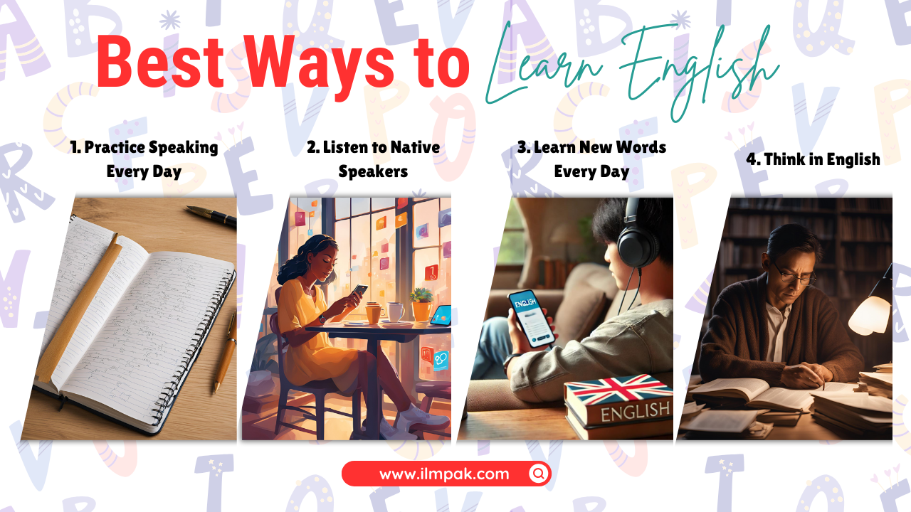 5 Best Ways to Learn English to Speak Fluently